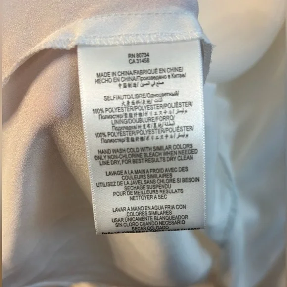 Max & Cleo White One Shoulder Sundress - Picture 8 of 10